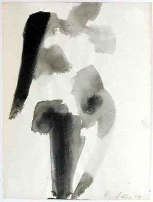 Andreas Loeschner Gornau, 'Nude Study 7', 1994, original Drawing Gouache, 36 x 48  cm. Artwork description: 2793       gouache on paper 36 x 48 cm / Signatur A. Loschner   Signatur A. Loschner 94        ...