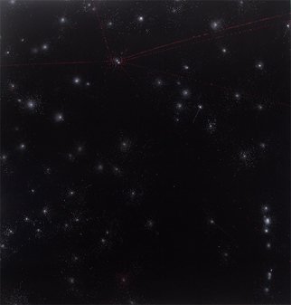 Luis Guillermo Ram�rez Ezquerra; Constelacion Codice Xitla, 2011, Original Painting Acrylic, 206 x 195 cm. Artwork description: 241         . luis re. 2011            ...