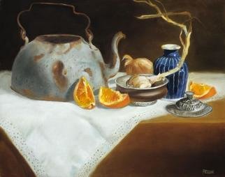 Lucille Rella, 'Tea Kettle', 2006, original Painting Oil, 20 x 16  x 1 inches. 