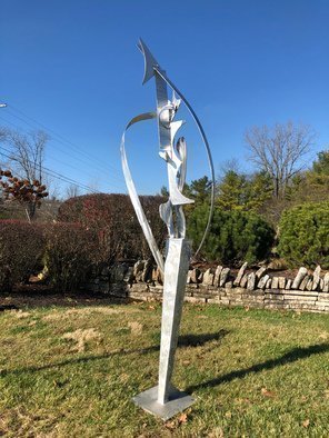 Mac Worthington, 'Young Dancers Debut', 2020, original Sculpture Aluminum, 28 x 103  x 20 inches. Artwork description: 2703 Welded, polished with a machine brush finish...