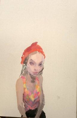 Mandy Sun; Heart I, 2013, Original Painting Oil, 60 x 40 cm. 