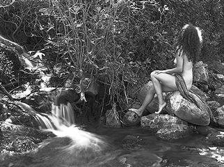 Manolis Tsantakis; The River, 1993, Original Photography Black and White, 40 x 30 cm. 