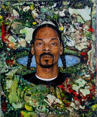 Edward Ofosu; Snoop Dogg, 2007, Original Painting Acrylic, 10 x 12 inches. Artwork description: 241          painting, portrait, person, figurative         ...