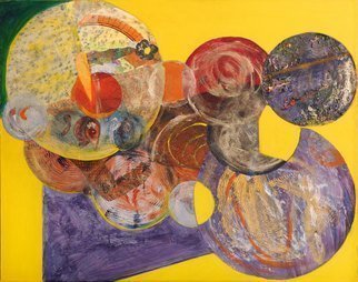 Margaret Thompson, 'Globes', 2007, original Collage, 22 x 28  inches. 