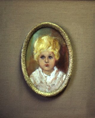 Margaret Stone, 'Danny', 1980, original Painting Oil, 10 x 12  x 1 inches. 