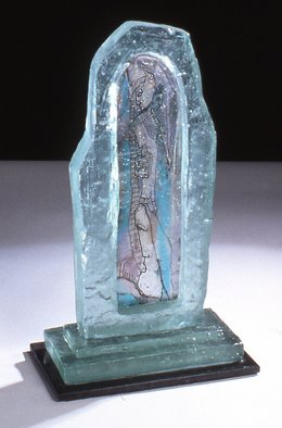 Margaret Stone, 'Journey To The River Bene...', 1996, original Glass, 10 x 17  x 6 inches. Artwork description: 2703  Kilnformed glass, cast and fused ...