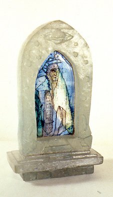 Margaret Stone, 'Saturns Garden', 2002, original Glass, 8 x 15  x 5 inches. Artwork description: 3099  Cast and fused glass.   ...