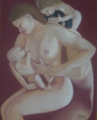Marisa Reve; Sense Of Life, 2004, Original Pastel, 45 x 50 cm. 