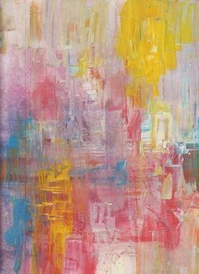 Mario Ortiz Martinez, 'Fog In The City', 2019, original Painting Oil, 9 x 11  inches. Artwork description: 7059 suggestive image, abstract style...