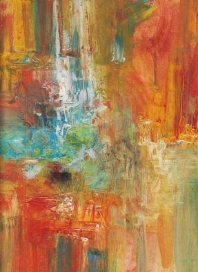 Mario Ortiz Martinez, 'Rain In The City', 2019, original Painting Oil, 9 x 11  inches. Artwork description: 3099 ABSTRACT PAINTING, A PRODUCT OF FAST INSPIRATION,  CAPTURING THE FUGACITY OF AN IDEA. URBAN, ...