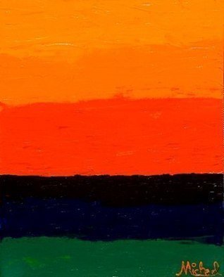 Michael Arnold; Sunset Original Signed Ac..., 2008, Original Painting Acrylic, 24 x 30 inches. Artwork description: 241 2008 Acrylic on canvas 24 x3 0 Sunset is an original, signed acrylic painting on a gallery- wrapped canvas by artist Michael Arnold. I love the vivid colors created when the sun sets. ...