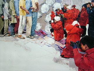 Martinho Dias; Stage 1, 2008, Original Painting Acrylic, 120 x 90 cm. 