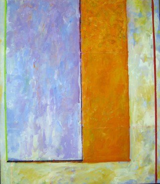 Marty Kalb; Interior 3 EB HM, 2000, Original Painting Acrylic, 44 x 34 inches. 