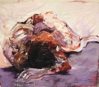 Maryam Moghadam; Untitled 002, 2018, Original Painting Acrylic, 150 x 150 cm. Artwork description: 241 Painting, Acrylicon Canvas...