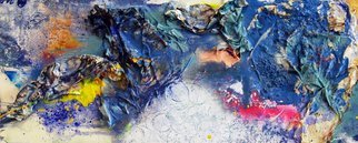 Marzia Fiume Garelli; No Title, 2017, Original Painting Other, 100 x 40 cm. Artwork description: 241 abstract informalclay varnish spray ...