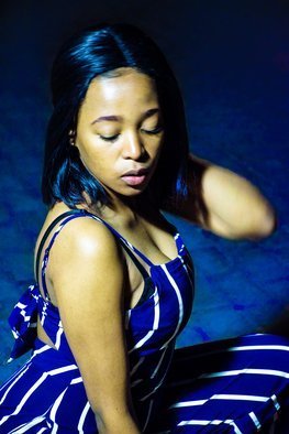 Sbonelesihle Mahlobo; One Night Shot, 2019, Original Digital Art, 20 x 30 cm. Artwork description: 241 A portrait taken in the night light setup. ...