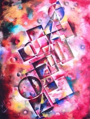 Vishal Mandaviya; Abstract Art, 2015, Original Painting Acrylic, 25 x 32 inches. Artwork description: 241 This is acrylic colours abstract art canvas painting, status unframed rolled canvas, ...