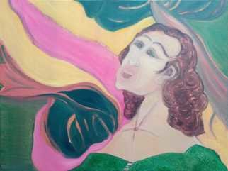 Corinne Medina-Saludo; Mother S Song, 2017, Original Painting Oil, 58 x 46 cm. Artwork description: 241 oil on canvas, painted borders, unframed. ...