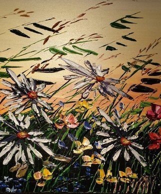 Israel Miller; Spring Flowers, 2018, Original Painting Acrylic, 11 x 14 inches. Artwork description: 241 Spring Flowers...