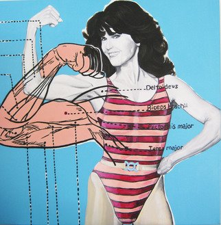 Melcha C; Femme, 2012, Original Painting Acrylic, 30 x 30 inches. Artwork description: 241          Acrylic on canvas.                   ...