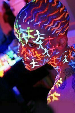 Youri Messen-Jaschin, 'BODY ART PAINTING PERFORM...', 2006, original Body Art,    cm. Artwork description: 7623   BODY ART PERFORMANCE on stage in front of the public. Work with museums, art gallerys Club and discotheque all over the world Please contact me by mail. . 