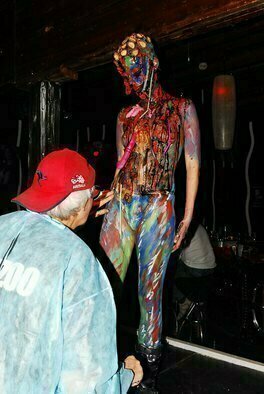 Youri Messen-Jaschin, 'BODY ART PAINTING PERFORM...', 2006, original Body Art,    cm. Artwork description: 7278  BODY ART PERFORMANCE on stage in front of the public.Work with museums, art gallerys Club and discotheque all over the worldPlease contact me by mail. .
