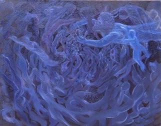 Micha Nussinov, 'Movement 4', 2004, original Painting Oil, 410 x 510  x 20 inches. Artwork description: 1758 An imaginery landscape. The artist expresses his feelings through color light and movement....