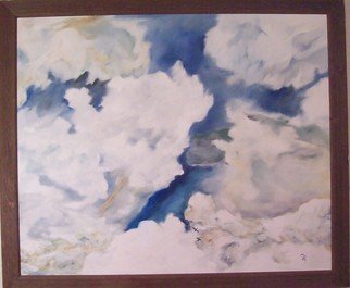 Michael Ashcraft; Wild Geese, 2013, Original Painting Oil, 44 x 36 inches. Artwork description: 241  wild geese against stormy sky  ...