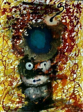 Michael Schaffer, 'Tribal Dance', 2020, original Mixed Media, 18 x 24  x 2 inches. Artwork description: 2307 Get out and dance with this fun figurative abstract. ...