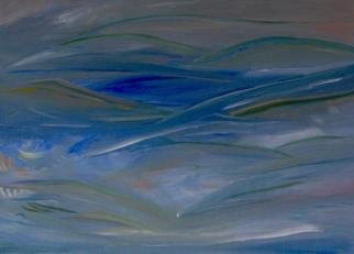 Michael Puya, 'Blue Landscape', 2005, original Painting Acrylic, 27 x 20  x 1 inches. 