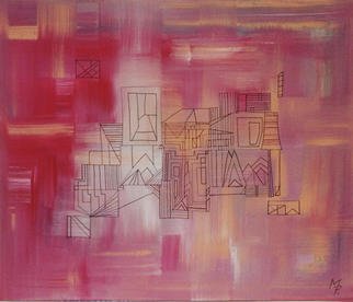 Michael Puya, 'Enigma', 2002, original Painting Other, 27 x 23  x 1 inches. 