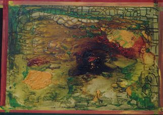 Michael Puya, 'Magma', 2002, original Painting Acrylic, 27 x 20  x 1 inches. 