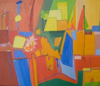 Michael Puya, 'Im Kleinen  Park', 2008, original Painting Acrylic, 24 x 20  inches. Artwork description: 2448 60x50 cm. ( Price updated 2009, september, 27th. ) ...