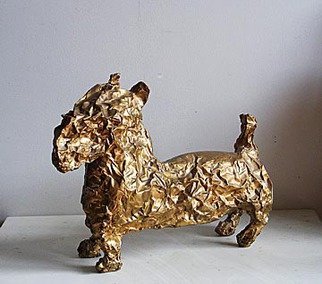Mihail Simeonov; Dog Named Tony, 1995, Original Sculpture Bronze, 13 x 18 inches. Artwork description: 241   bronze sculpture    ...