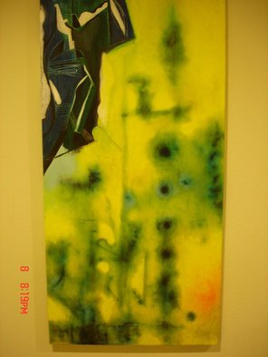 Mike Garibay; Peace Broken, 2008, Original Painting Oil, 24 x 48 inches. Artwork description: 241  Painting done in etching inks, oil paints over canvas.  ...