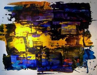 Mike Wong Joon Fong; Breaking Towards Dawn, 2011, Original Painting Acrylic, 50 x 40 inches. 