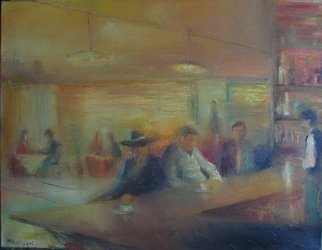 Sinisa Mihajlovic; Caffe Beograd,Caffe Belgrade, 2013, Original Painting Oil, 59 x 48 cm. Artwork description: 241 oil on canvas, newes work 2013title caffe Belgrade ...