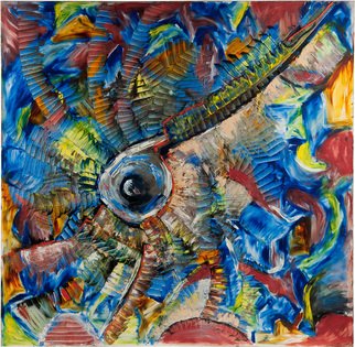 Misha Ermilov; Fern, 2014, Original Other, 39 x 39 inches. Artwork description: 241 Fern, earth, space, universe, gravity...