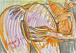 Ion Morarescu; Glory, 2020, Original Drawing Pencil, 84.1 x 59.4 cm. Artwork description: 241 Graphic pencil on paper...