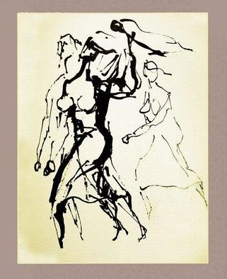 Mikhail Priorov; Duo, 2013, Original Drawing Other,   inches. Artwork description: 241  Duo   ...