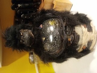 Alvin Eisom; King Of The Jungle, 2021, Original Crafts, 10 x 20 inches. Artwork description: 241 Gorillas have vegetarians, but can they eat a lot of beans. ...