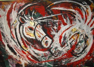Manolo Roldan Humpierres; CABALLOS DE MANDO , 2011, Original Painting Other, 1 x 1 cm. Artwork description: 241  COLECCION 2011 CABALLOS PINTADOS SOBRE GOBELLINO EN TECNICA MIXTA ...
