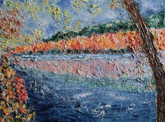 Jim Relyea; Landscape 3, 2016, Original Painting Oil, 24 x 18 inches. Artwork description: 241  Clark Reservation ...