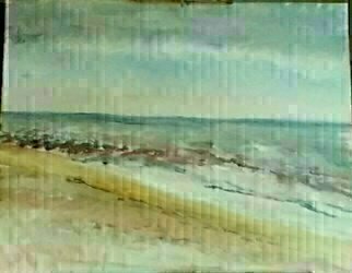 Michael Garr, '  Green Hill Beach', 2015, original Painting Oil, 20 x 16  x 0.5 inches. Artwork description: 1911 Quick plein air sketch ...