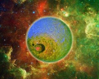 Marshall Swerman; Celestial Object 2, 2011, Original Photography Color, 12 x 9.5 inches. Artwork description: 241     Archival pigment print.  For larger size prints contact artist.     ...