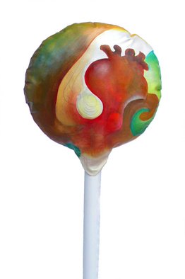 Nadia Martinez; Lollipop I, 2008, Original Sculpture Mixed, 22 x 64 inches. 