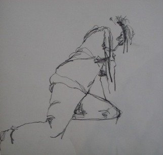 Najmeh Mottaghi; Untitle, 2008, Original Drawing Other, 25.1 x 25 cm. 