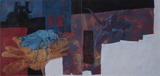 Najmeh Mottaghi; Untitle, 2008, Original Painting Acrylic, 25.1 x 25 cm. 