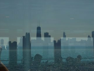 Nancy Bechtol, 'Chicago Waters Buildings', 2006, original Photography Other, 17 x 11  x 1 cm. Artwork description: 7059  A multifaceted view of the skyline from a boat ...