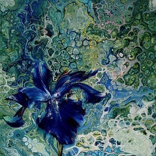 Nelu Gradeanu; Flower Miracle 2, 2017, Original Painting Oil, 30 x 30 cm. Artwork description: 241 Original painting, unique, signed, dated, ...